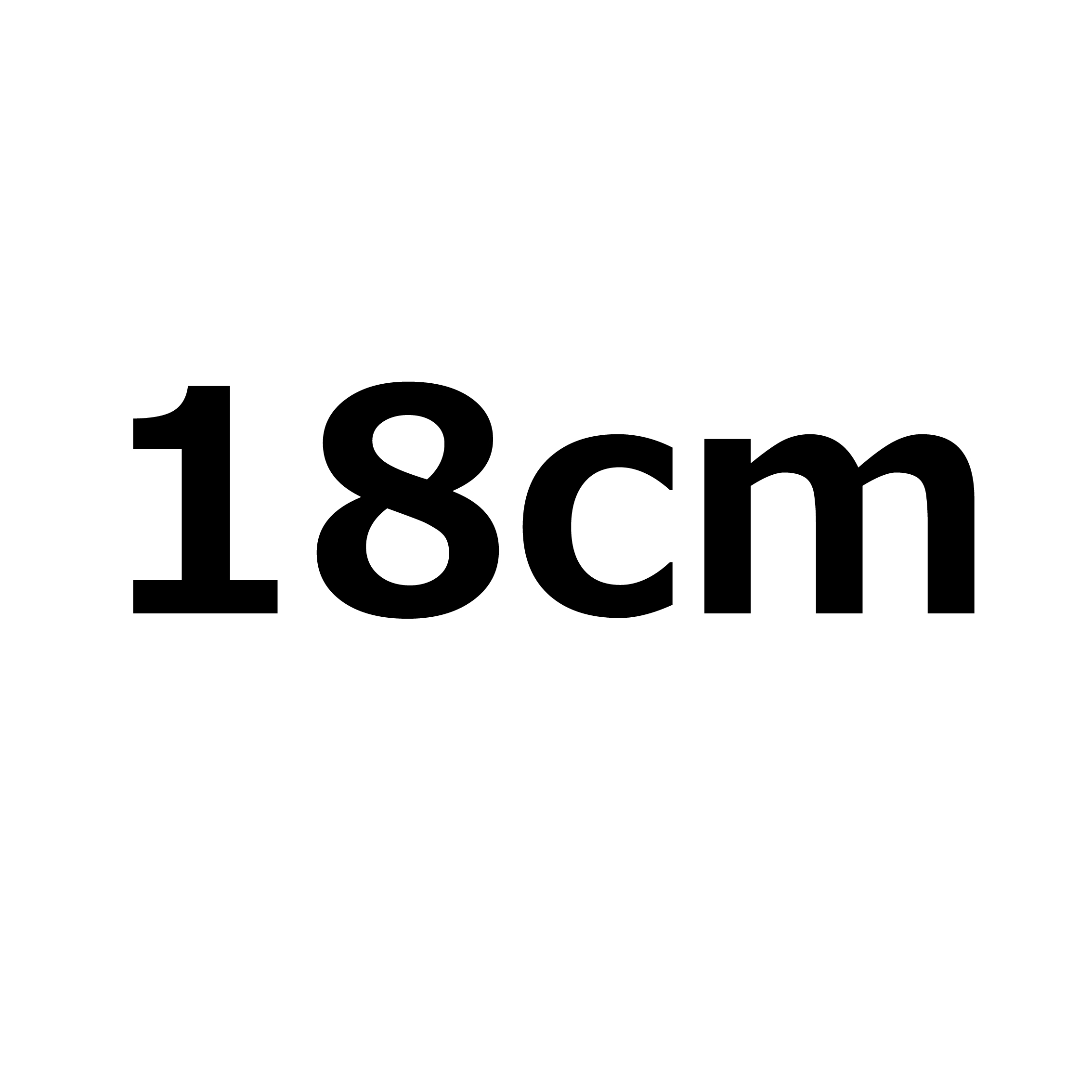18cm