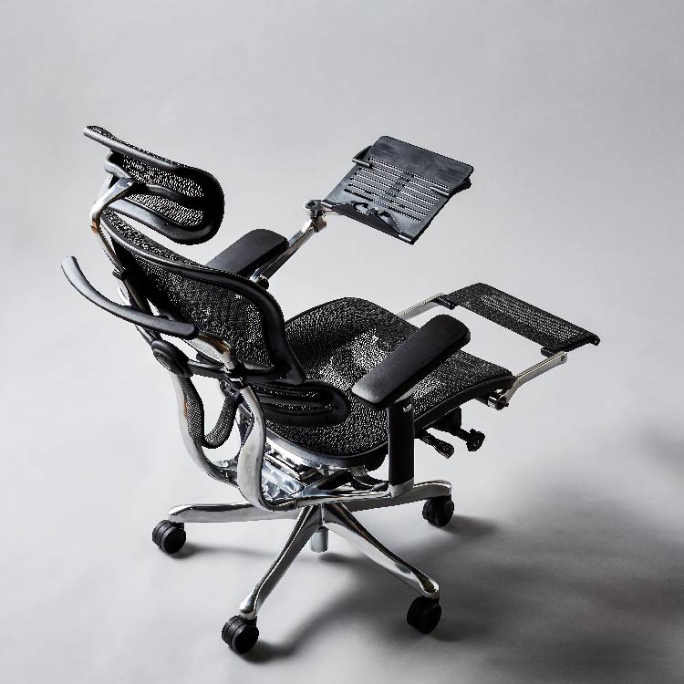 エルゴヒューマンプロ オットマン オールメッシュ グレー(グレー