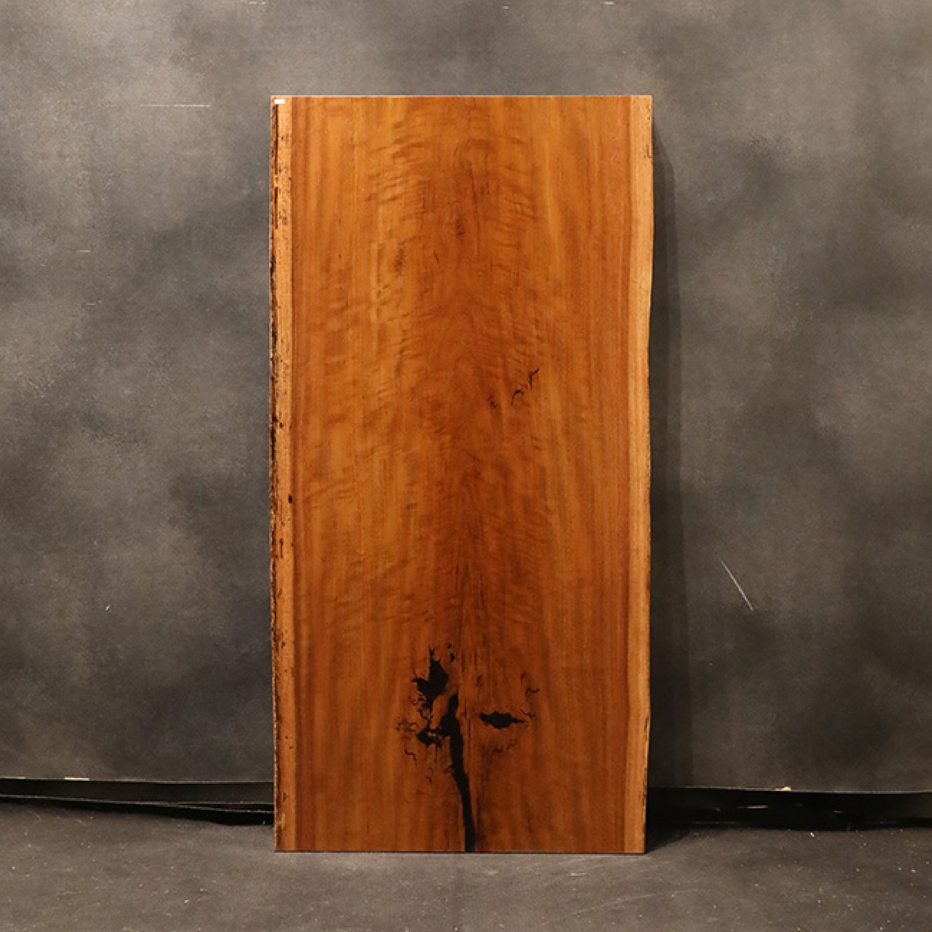 一枚板 マホガニー(杢) 5285-1-1 (W150cm): ダイニングテーブル 関家具