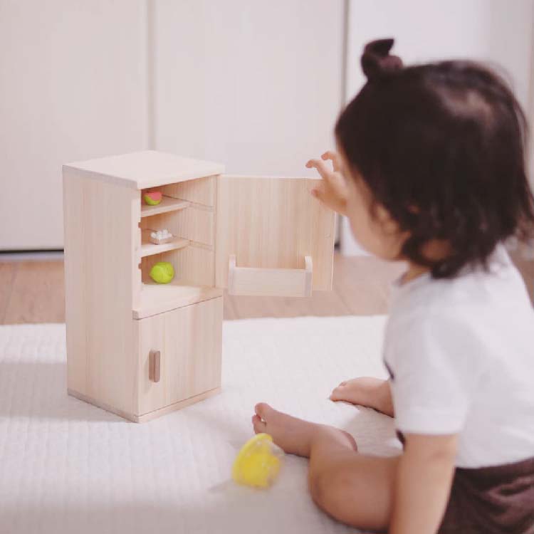 IKONIH ままごと冷蔵庫: 木のおもちゃ・キッズ家具 関家具公式通販 IKONIH ままごと冷蔵庫: 木のおもちゃ・キッズ家具 関家具公式通販