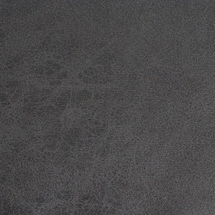 ラウロ リクライニングソファ オットマン付 レザーテックス チャコールブラック レザーテックス チャコールブラック