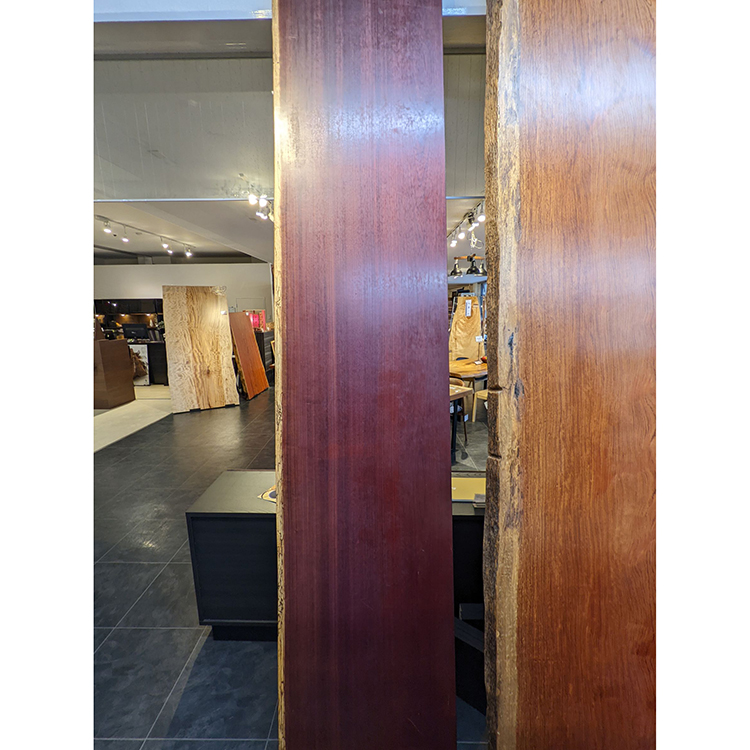一枚板　パープルハート　2012-12-2　(W300cm)アウトレット品