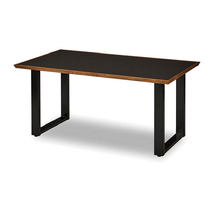 メグロ ダイニングテーブル 幅150cm  ウォールナット／ブラック