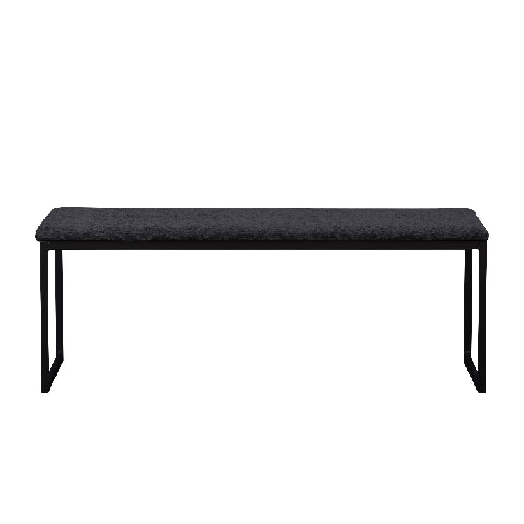 カラス ベンチ 幅140cm ブラック