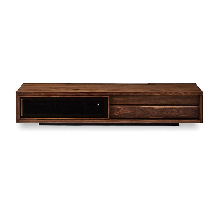 ヨウロウ テレビボード 幅180cm ウォールナット 台輪