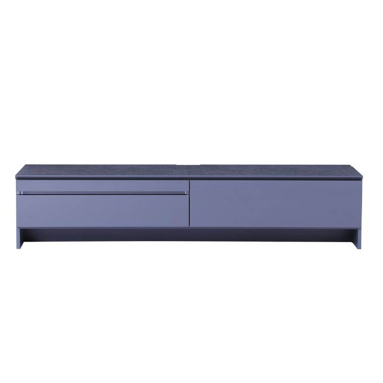 オガ テレビボード 幅180cm グレー