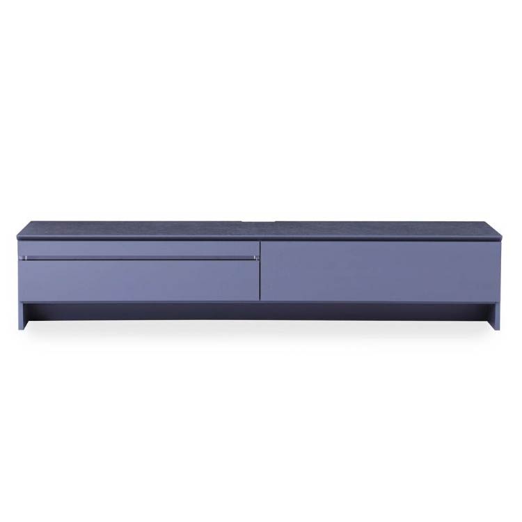 オガ テレビボード 幅200cm グレー