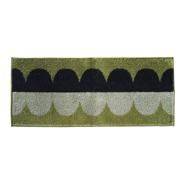 OVL キッチンマット 120×50cm カーキ 12650403
