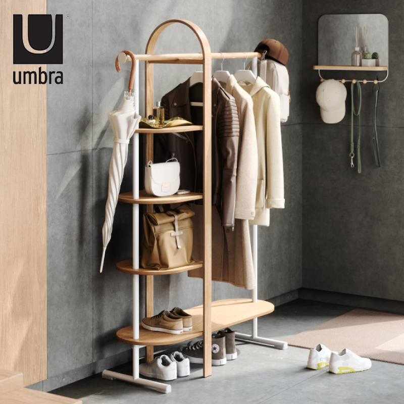 ◆ ベルウッド ガーメントラック 幅106cm アンブラ Umbra