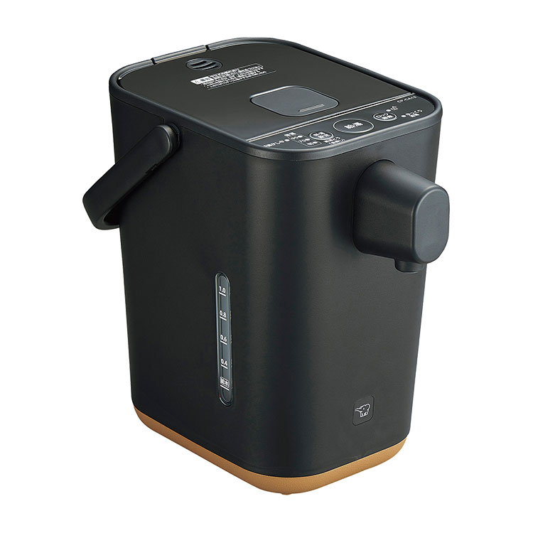 ▼ 電動ポット 1.2L 温度調節 グッドデザイン賞 ブラック CP-CA12-BA 象印 STAN