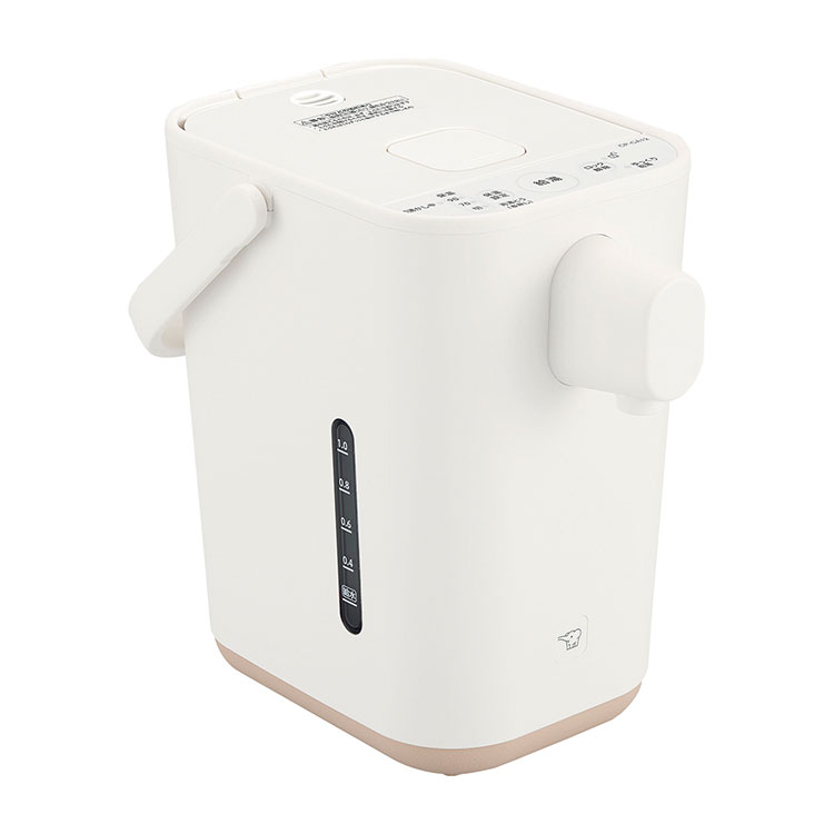 ▼ 電動ポット 1.2L 温度調節 グッドデザイン賞 ホワイト CP-CA12-WA 象印 STAN